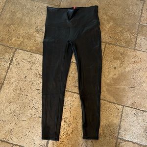 Spanx faux leather leggings